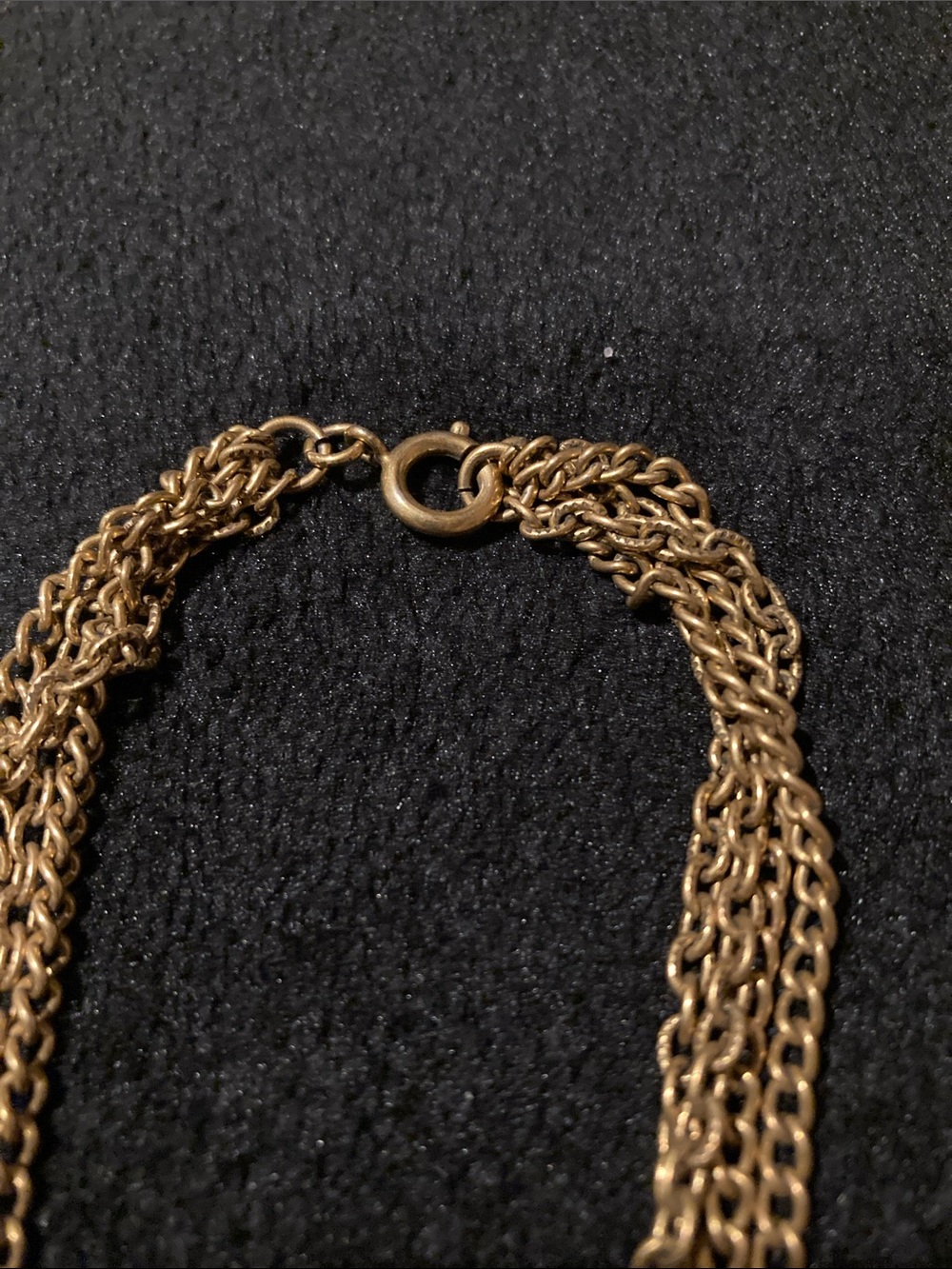 Vintage 1970’s goldette Etruscan revival statement necklace - Picture 4 of 5